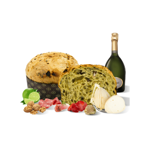 Panettone salato PanLusso linea Luxury Pepe Mastro Dolciere