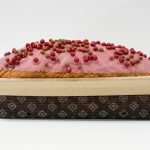 Tronchetto con Cioccolato Gianduia e Lamponi