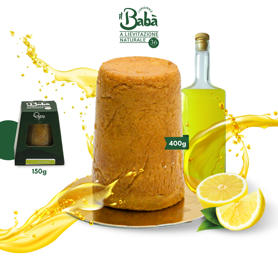 Babà in vasocottura al limoncello Pepe Mastro Dolciere