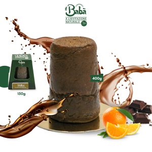 Babà in vasocottura Babalfonso al cioccolato fondente Pepe Mastro Dolciere