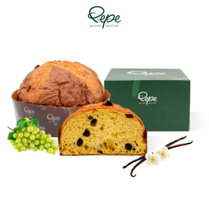 Panettone artigianale al vino passito Pepe Mastro Dolciere